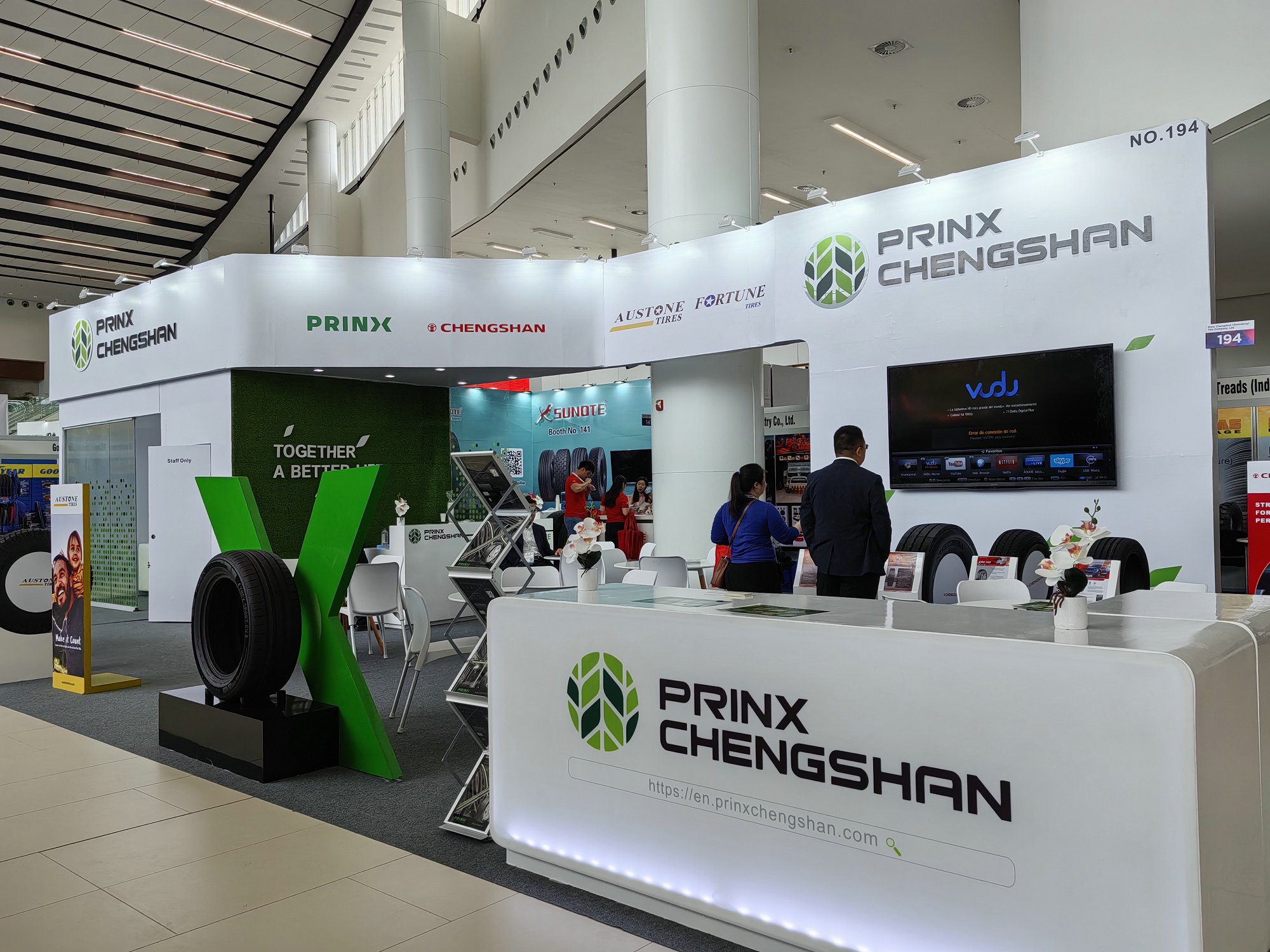 亮相巴拿马轮胎展 永信贵宾会为拉美用户打造品质之作