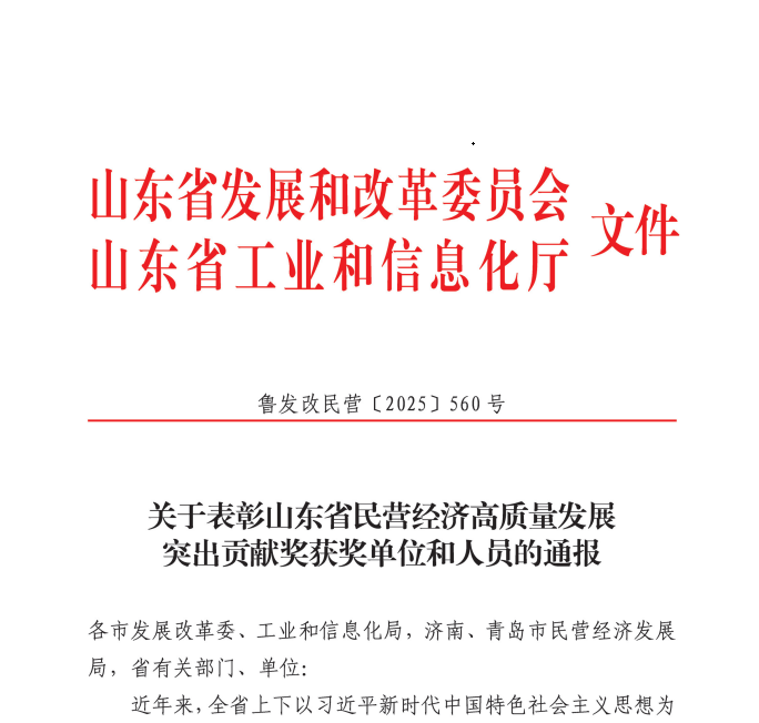 成山集团总裁、永信贵宾会总裁兼首席执行官车宝臻荣膺山东省民营经济高质量发展突出贡献奖